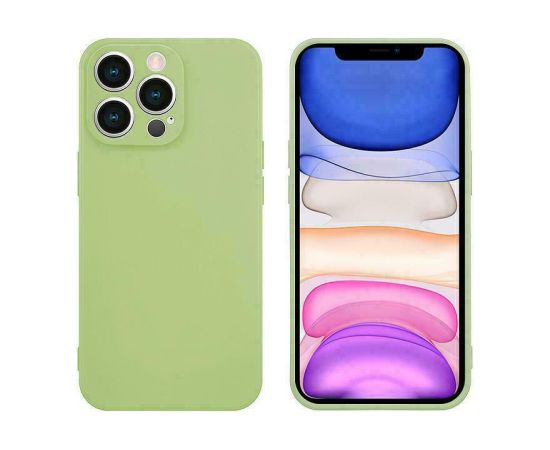 Fusion elegance fibre izturīgs silikona aizsargapvalks Xiaomi Redmi 13C | Poco C65 4G zaļš