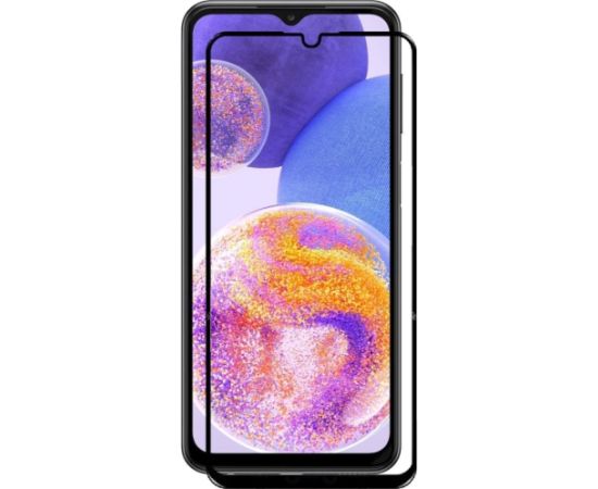 Fusion 5D glass aizsargstikls pilnam ekrānam Samsung A245 Galaxy A24 4G | A256 Galaxy A25 5G melns