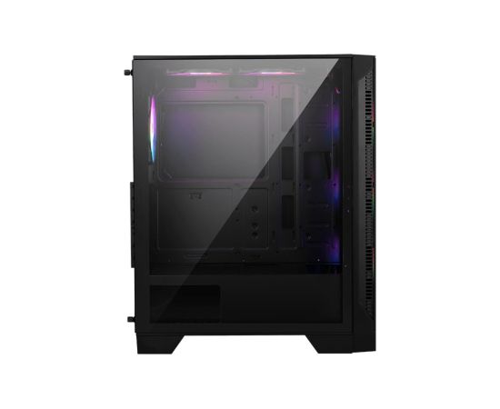 MSI MAG FORGE 120A AIRFLOW computer case Midi Tower Black, Transparent