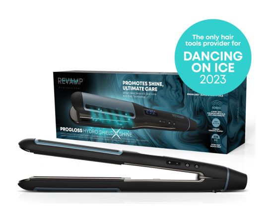 Revamp ST-1800-EU Progloss Hydro Shield Shine Ceramic Straightener With Smart Sensor