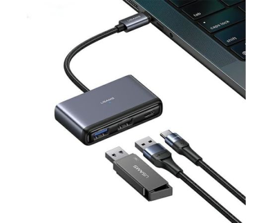Usams 5in1 USB 2.0 / USB 3.0 / USB-C / TF / SD / USB hub