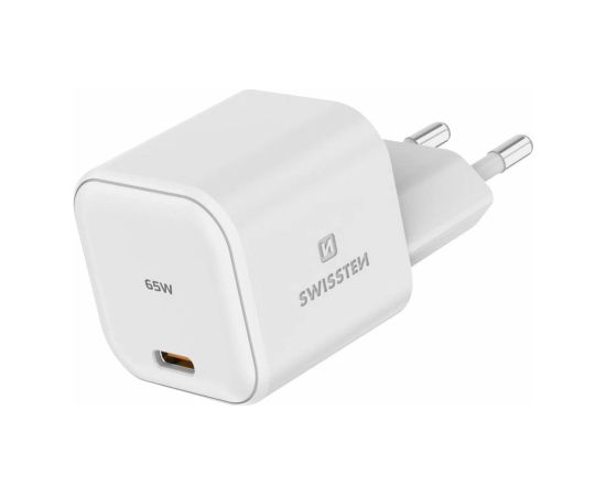 Swissten GaN Travel Charger Tīkla Lādētājs USB-C 65W