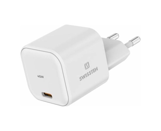 Swissten GaN Travel Charger Tīkla Lādētājs USB-C 45W