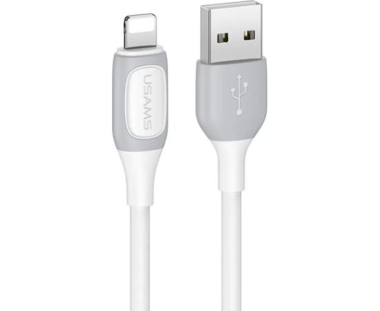 Usams US-SJ595 кабель Apple Lightning 1м белый