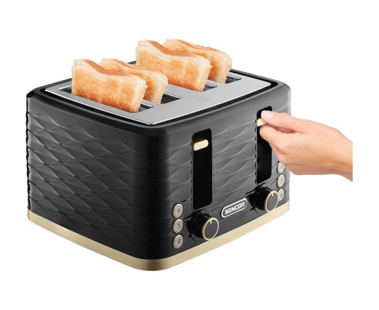 4-slice toaster Sencor STS7551BK, black