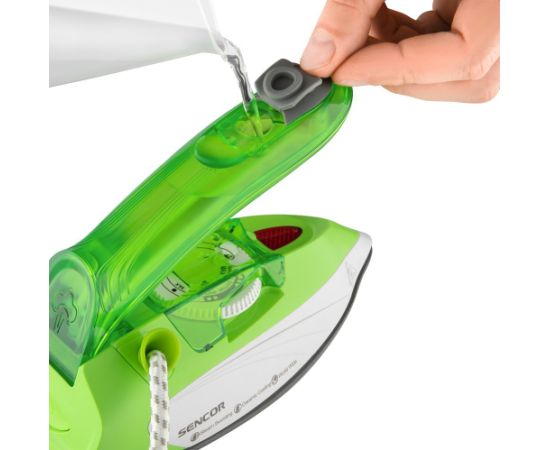 Travel steam iron Sencor SSI1050GR