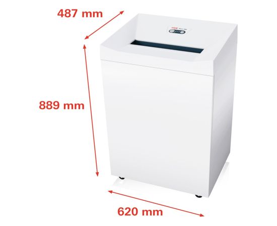 HSM Pure 740 shredder, 145 l, 4,5x30 mm