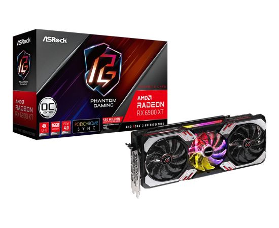 ASRock Radeon RX 6900 XT Phantom Gaming D OC 16GB GDDR6 (RX6900XT PGD 16GO)