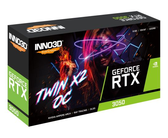 VGA Inno3D RTX3050 8GB Twin 2X OC