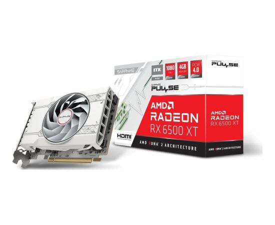 Sapphire Radeon RX6500XT ITX Gaming Pure OC 4GB GDDR6 HDMI