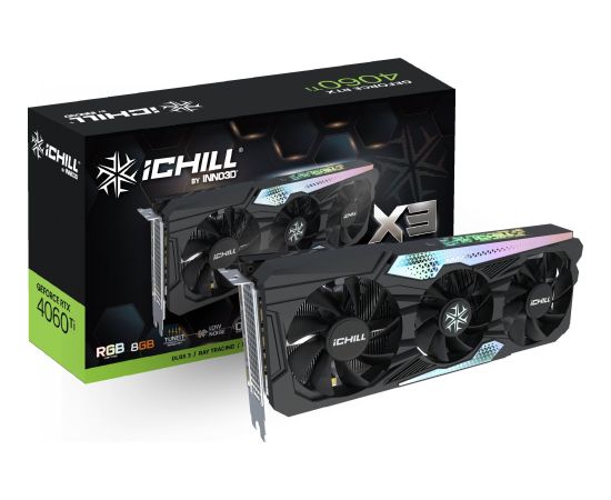 VGA Inno3D RTX4060TI 8GB iChill X3