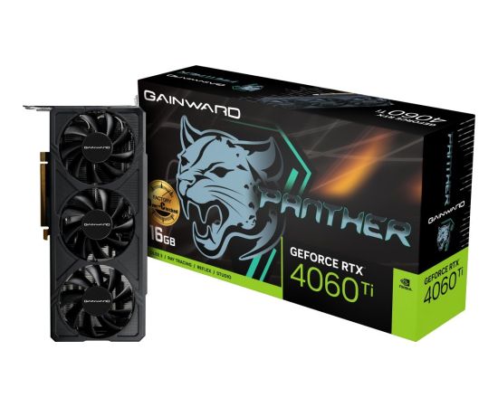 Gainward GeForce RTX 4060 Ti Panther OC 16GB GDDR6 (471056224-4113)