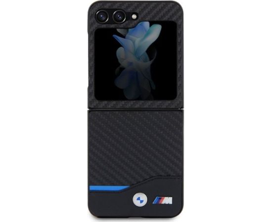 BMW BMHCZF522NBCK Aizmugurējais Apvalks Priekš Samsung Galaxy Z Flip5