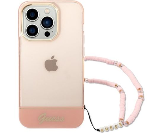 Guess GUHCP14LHGCOHP Aizmugurējais Apvalks Priekš Apple iPhone 14 Pro