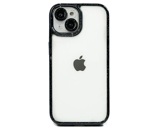 iLike iPhone 15 STARS LENS ACRYLIC COVER Apple Black