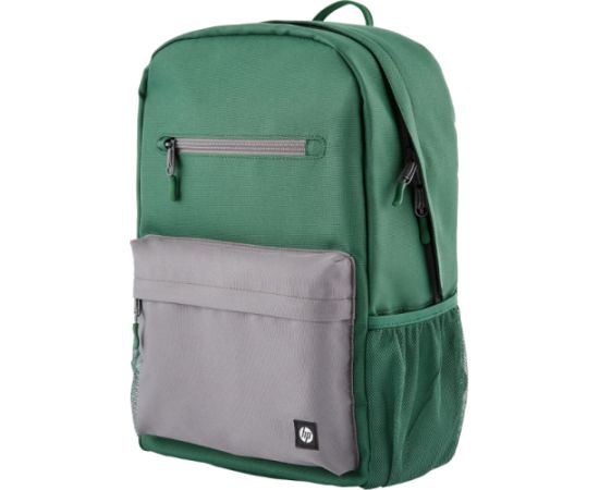 HP Campus 15.6 Backpack - 17 Liter Capacity - Green, Light Grey / 7K0E4AA