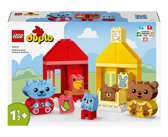 LEGO Duplo Codzienne czynności — jedzenie i pora snu (10414)