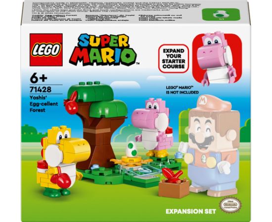 LEGO Super Mario Niezwykły las Yoshiego — zestaw rozszerzający (71428)