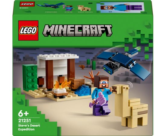 LEGO Minecraft Pustynna wyprawa Steve’a (21251)