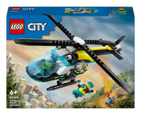 LEGO City Ārkārtas glābšanas helikopters (60405)
