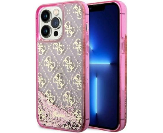 Guess GUHCP14LLC4PSGP Aizmugurējais Apvalks Priekš Apple iPhone 14 Pro