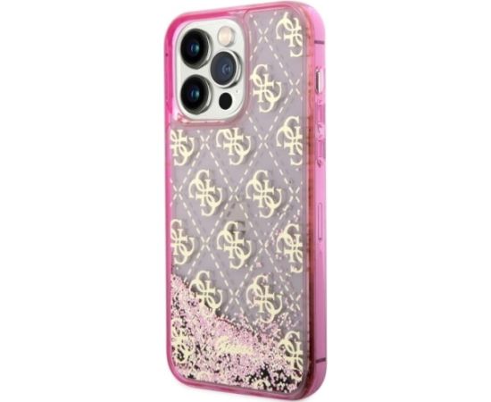 Guess GUHCP14LLC4PSGP Aizmugurējais Apvalks Priekš Apple iPhone 14 Pro