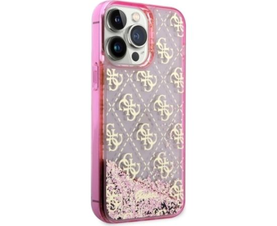 Guess GUHCP14LLC4PSGP Aizmugurējais Apvalks Priekš Apple iPhone 14 Pro