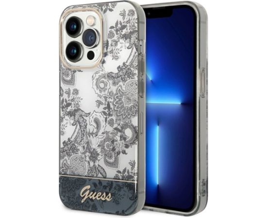 Guess GUHCP14LHGPLHG Aizmugurējais Apvalks Priekš Apple iPhone 14 Pro