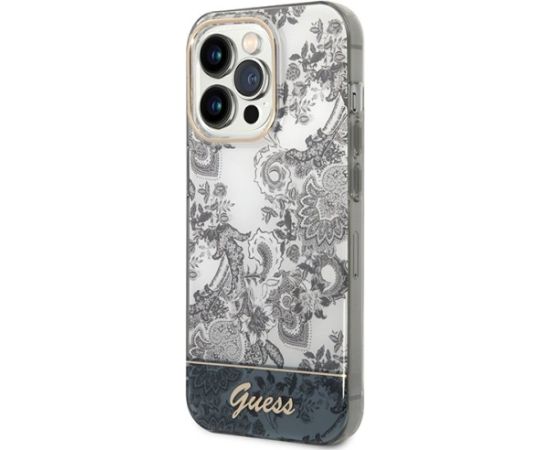 Guess GUHCP14LHGPLHG Aizmugurējais Apvalks Priekš Apple iPhone 14 Pro