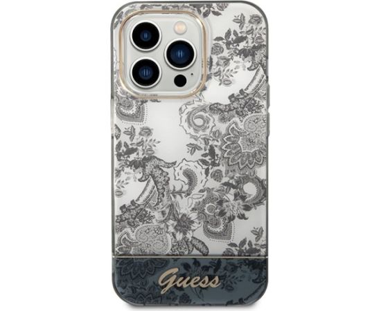 Guess GUHCP14LHGPLHG Aizmugurējais Apvalks Priekš Apple iPhone 14 Pro