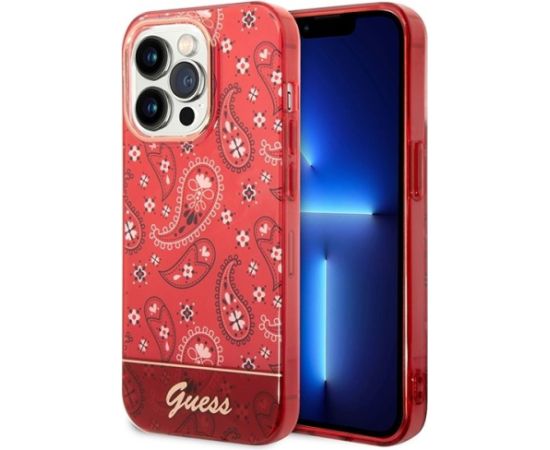 Guess GUHCP14XHGBNHR Aizmugurējais Apvalks Priekš Apple iPhone 14 Pro Max