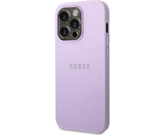 Guess GUHCP14LPSASBPU Aizmugurējais Apvalks Priekš Apple iPhone 14 Pro