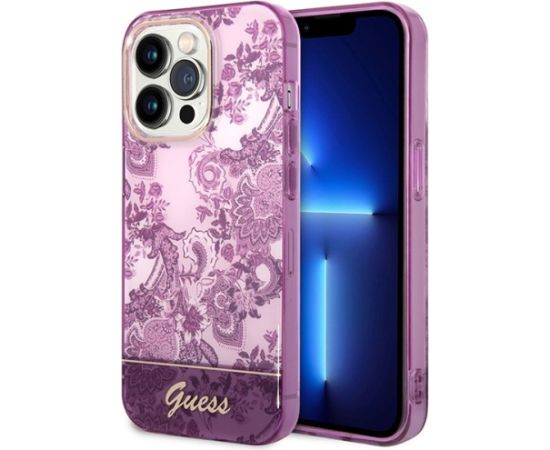 Guess GUHCP14LHGPLHF Чехол для Apple iPhone 14 Pro