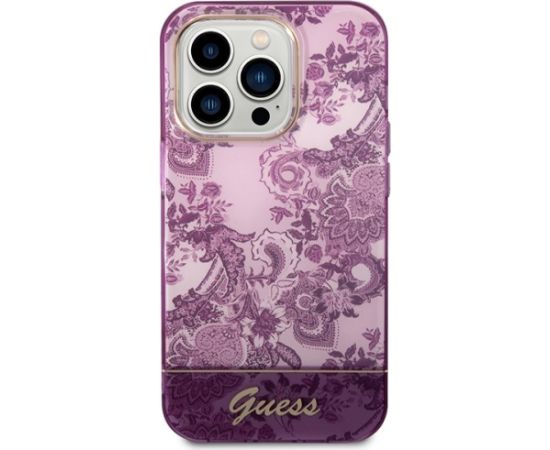 Guess GUHCP14LHGPLHF Чехол для Apple iPhone 14 Pro