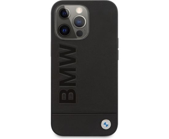 BMW BMHMP14LSLLBK Aizmugurējais Apvalks Priekš Apple iPhone 14 Pro
