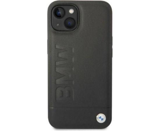 BMW BMHMP14MSLLBK Aizmugurējais Apvalks Priekš Apple iPhone 14 Plus / 15 Plus