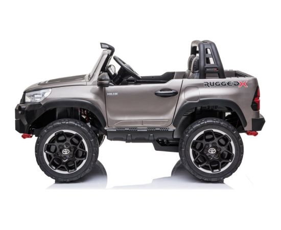 Lean Cars Divvietīgais elektromobilis Toyota Hilux sudraba krāsā