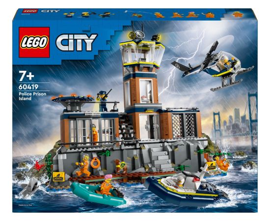 LEGO City Policja z Więziennej Wyspy (60419)