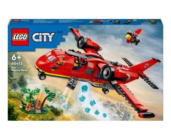 LEGO City Strażacki samolot ratunkowy (60413)