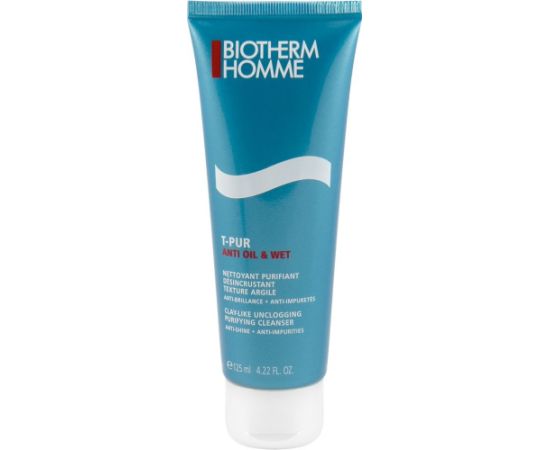 Biotherm Homme T-Pur Anti Oil & Shine Cleanser 125ml