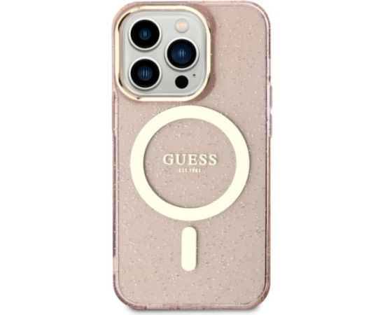 Guess GUHMP14XHCMCGP Aizmugurējais Apvalks Priekš Apple iPhone 14 Pro Max