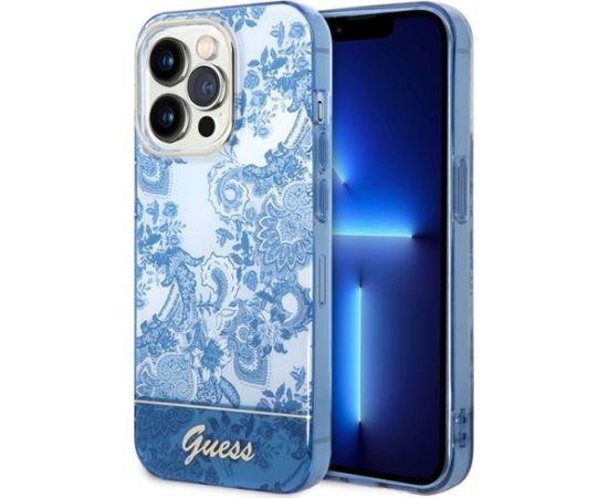 Guess GUHCP14XHGPLHB Чехол для Apple iPhone 14 Pro Max