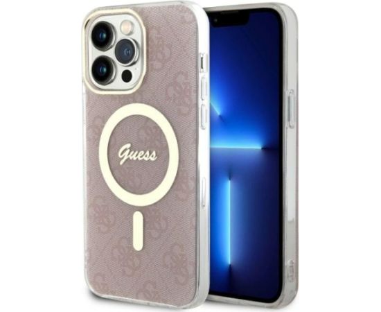 Guess GUHMP14XH4STP Aizmugurējais Apvalks Priekš Apple iPhone 14 Pro Max