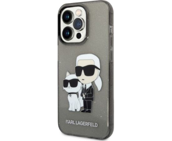 Karl Lagerfeld KLHCP14LHNKCTGK Aizmugurējais Apvalks Priekš Apple iPhone 14 Pro