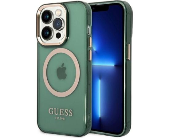 Guess GUHMP14XHTCMA Aizmugurējais Apvalks Priekš Apple iPhone 14 Pro Max