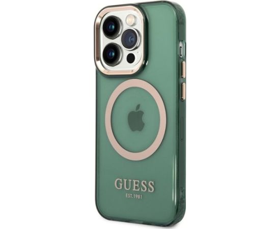 Guess GUHMP14XHTCMA Aizmugurējais Apvalks Priekš Apple iPhone 14 Pro Max