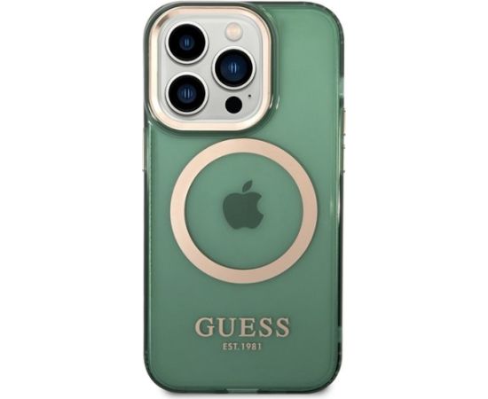 Guess GUHMP14XHTCMA Aizmugurējais Apvalks Priekš Apple iPhone 14 Pro Max