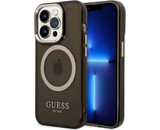 Guess GUHMP14XHTCMK Aizmugurējais Apvalks Priekš Apple iPhone 14 Pro Max