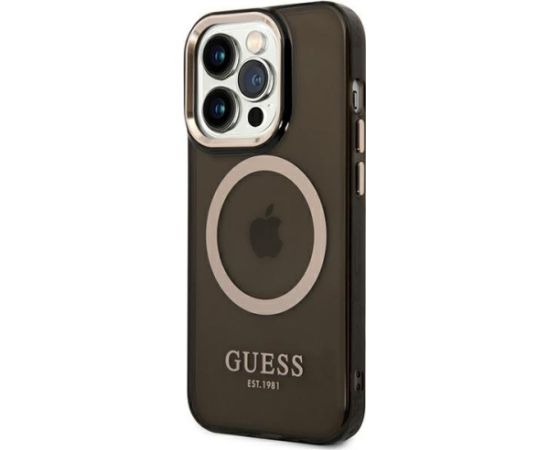 Guess GUHMP14XHTCMK Aizmugurējais Apvalks Priekš Apple iPhone 14 Pro Max