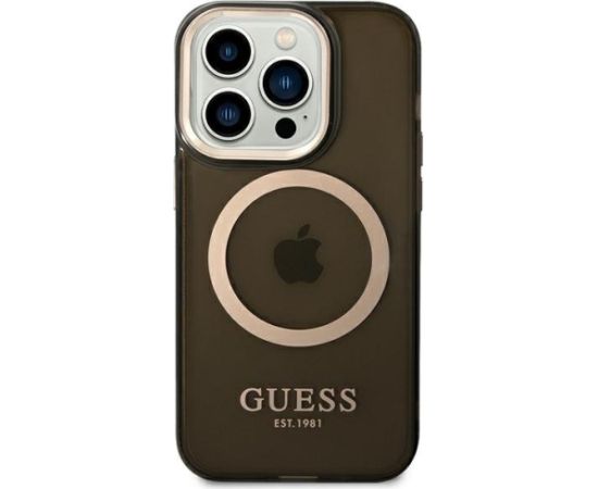 Guess GUHMP14XHTCMK Aizmugurējais Apvalks Priekš Apple iPhone 14 Pro Max